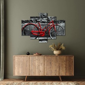 Obraz - Historický bicykel (150x105 cm)