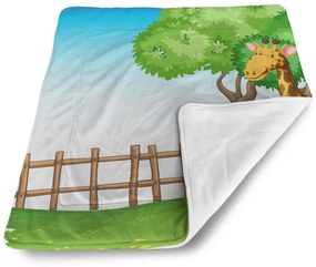 Sablio Deka pre bábätko Zvieratká 2 - 90x120 cm