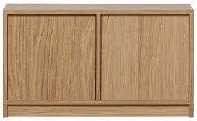 Modulárny TV stolík v dekore duba v prírodnej farbe 77x44 cm Modulair – vtwonen