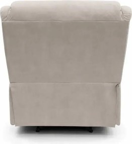LuxuryForm DESIGN Televízne kreslo VELORA s polohovaním - sivé