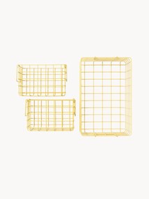 Kovové úložné košíky The Baskets, 3 ks