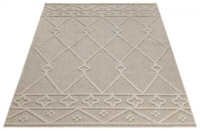 Šnúrkový koberec Patara boho béžový