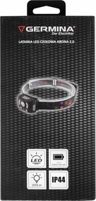 Germina LED čelovka dobíjacia 200lm IP44 USB C - VÝKONNÁ