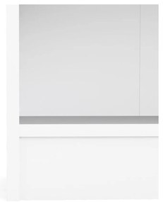 Biela knižnica Tvilum Basic, 79 x 107 cm