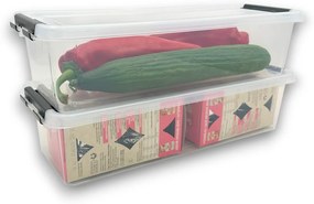 Orion 2. akosť - Úložný box, organizér, do chladničky (3,5l) ČERSTVÝ - 36,5 x 14 x 9 cm