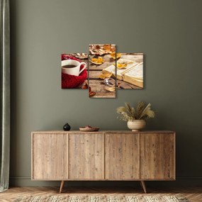 Obraz - Jesenná šálka čaju (90x60 cm)