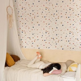 Tapeta terazzo biela 280x50cm