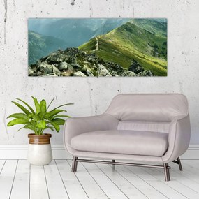 Obraz - Horská krajina (120x50 cm)