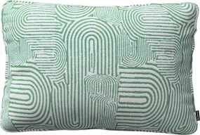 Gabika so šnúrkou, obliečka 60x40cm farba produktu zelená látka zapletaná, vzorované