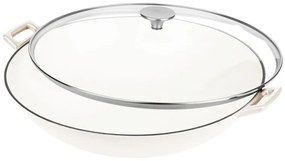 GSW Liatinový wok, Ø 36 cm (biela)  (100354115)