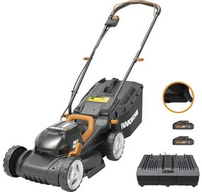 Aku kosačka Worx WG779E 40V (2x 20V) sada vr. 2 ks aku a nabíjačky