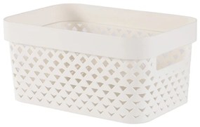 Béžový plastový úložný box 26x17,5x12 cm Pure – Curver