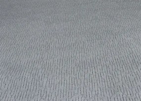Koberce Breno Metrážny koberec JUMP 90, šíře role 400 cm, sivá