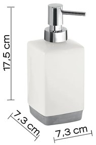Gedy LUCY dávkovač mydla na postavenie, keramika LY80