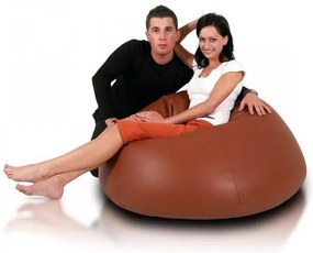 INTERMEDIC Sedací Vak RELAX Farba: E12 - Hnedá svetlá (Ekokoža)