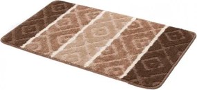 Kúpeľňový koberček MULTI A5132 ROMBY camel, hnedý