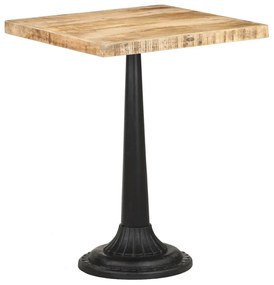 Bistro stolík 60x60x76 cm surové mangovníkové drevo 321090