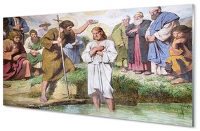 Nástenný panel  obrázok Ježiša 120x60 cm