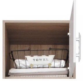 Nádstavec Smart 50cm, dub sonoma/biela