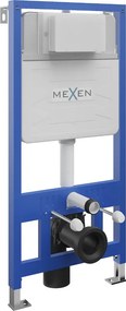 Mexen Fenix Air Slim, podomietkový modul s pneumatickým splachovaním pre závesné WC h112 w50 cm, 6A100