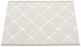 Svetlosivo-krémový vnútorný a vonkajší koberec 70x60 cm Rex Fossil – Pappelina
