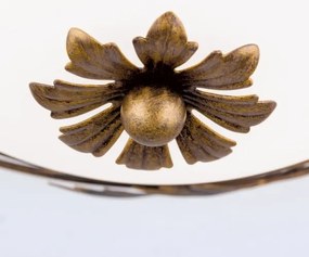 Orion DL 7-509/40 - Stropné svietidlo FLEUR 2xE27/60W/230V pr. 40 cm bronz