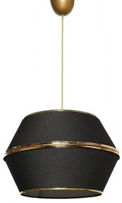 Luster na lanku ESCAPE 1xE27/60W/230V čierna