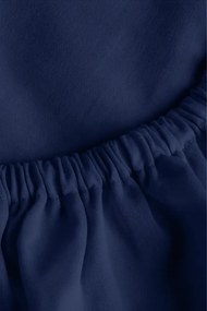 Plachta s gumičkou JERSEY tmavomodrá Rozmer: 90x200x30 cm