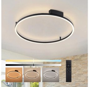Brilagi - LED stmievateľné svietidlo PORTOFINO LED/60W/230V priemer 80 cm čierna + DO