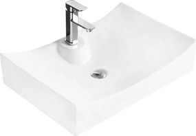 Mexen Gaja umývadlo na dosku 66 x 45 cm, biele - 21726600
