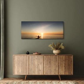 Obraz - kajak na mori (120x50 cm)
