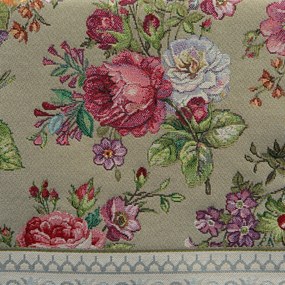 GOBELÍNOVÝ OBRUS OLI 100X100 VZOROVANÝ