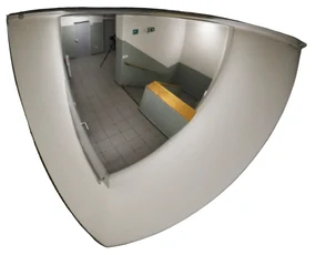 Dohľadové hemisférické zrkadlo 1/8 sféry, priemer 660 mm