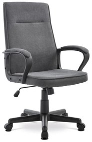 Kancelářská židle, houpací mechanismus, šedá látka, KA-L608 GREY2