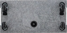 Doppler Žulový balkónový stojan 25 kg s úchytom a kolieskami