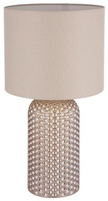 Globo 21735CH - Stolná lampa SOFIA 1xE27/60W/230V béžová
