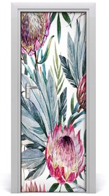 Samolepiace fototapety na dvere Protea 85x205 cm