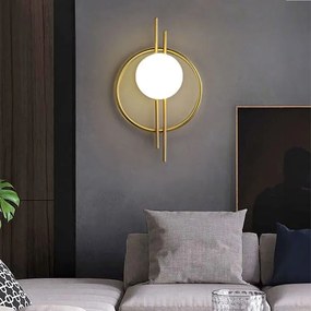 Toolight Toolight, LED nástenné svietidlo 50cm APP1436-W, zlatá, OSW-05052