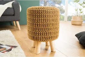 LEED taburet Hnedá - svetlá