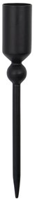 House Doctor Zapichovací svietnik Folk Black 15 cm