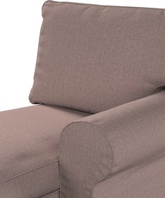 Poťah na ležadlo Ektorp (pravé) farba produktu ružová látka zapletaná