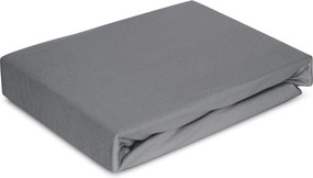 JERSEY PRESTIERADLO JERS4 120X200 CM, VÝŠKA 25 CM SIVÉ