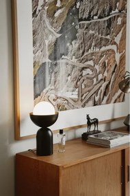 Osram - Stolná lampa DECOR BOWL 1xE14/25W/230V čierna