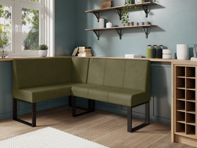 Rohová lavica Bernio 130x170 (olivová) (L). Akcia -20%. Vlastná spoľahlivá doprava až k Vám domov. 1129867