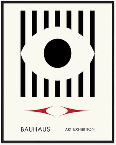 Nástenná dekorácia v ráme Bauhaus Art Exhibition