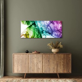 Obraz - farebný dym (120x50 cm)