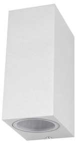 Palnas 66002248 - Vonkajšie nástenné svietidlo HUGO 2xGU10/10W/230V IP44