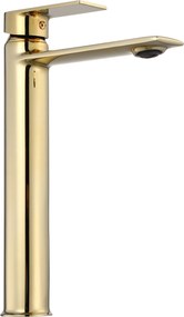 Rea Veneta, vysoká umývadlová batéria h-295, zlatá lesklá, REA-B6419