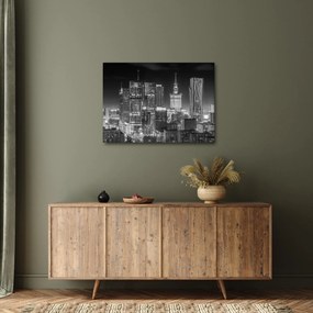 Obraz - Čiernobiely New York (70x50 cm)