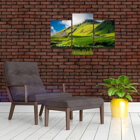 Obraz horskej krajiny (90x60 cm)